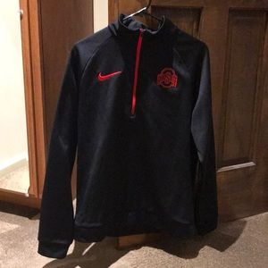 Nike Ohio State University 1/4 zip - Size M